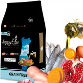 Средиземноморска храна HappyOne MEDITERRANEUM CAT Sterilised за кастрирани котки с пилешко месо, сардини, зехтин, яйца и нар